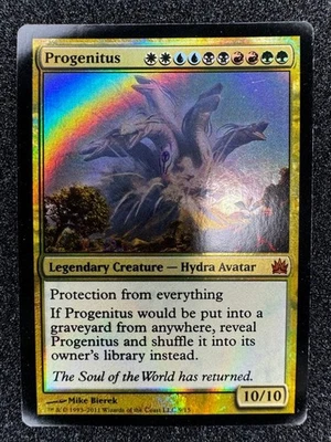 Progenitus Foil Poker Card Not Used Collectible Game Card - Image 1 of 2