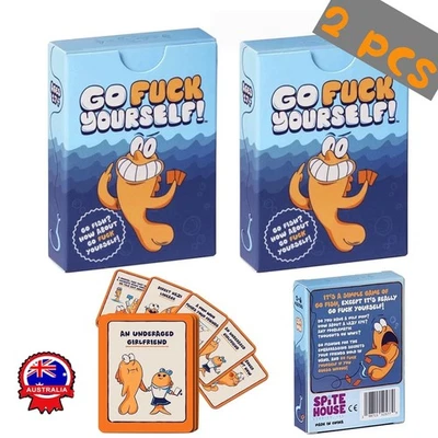 Card Game Go Fuc Yourself The Adult Go Fish Game You've Always Wanted Hilarious - image 1 of 4