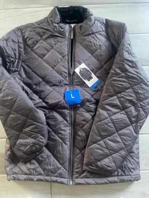 Chaqueta acolchada forrada de lana vintage resistente a la intemperie para hombre nueva con etiquetas - L Foto 1 de 4