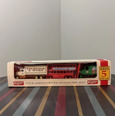 Lledo: Promotional Set: Limited Edition: Model Vans : Series 5 : EXCHANGE & MART - Image 1 of 4