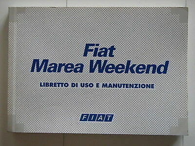 FIAT MAREA WEEKEND - libretto / manuale uso e manutenzione aprile 1997 - Immagine 1 di 1