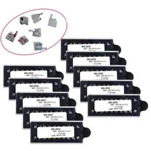 30 Paquetes de Ortodoncia Dental MBT 022 Soportes de Metal Brackets con 3 4 5 Ganchos - Imagen 1 de 5