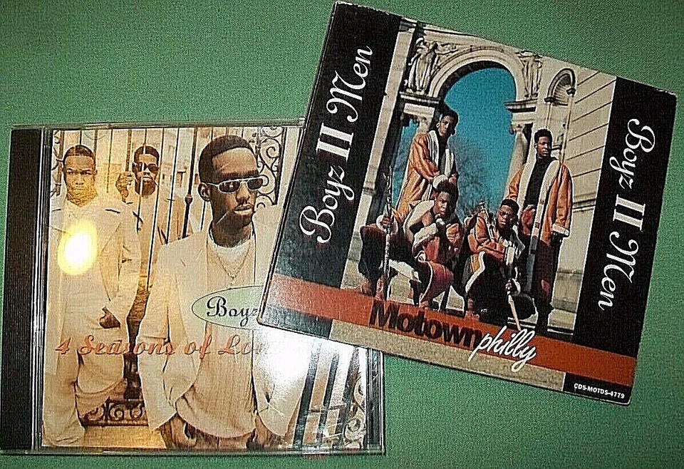 Boyz II Men PROMO CD LOT Mowtownphilly 4 Seasons of Loneliness - Image 1 of 1