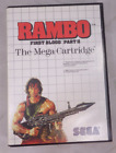 Rambo First Blood Part II 2 - SMS (Sega Master System SMS) TESTED, WORKING