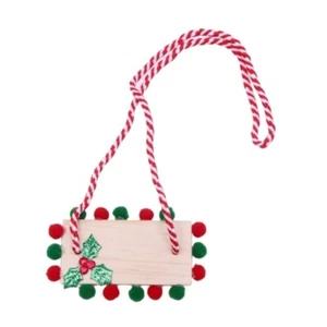 Playful Christmas Decor Fun Dollhouse Miniature Swing for Party Atmospheres - Picture 1 of 7