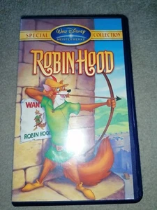 VHS Walt Disney Meisterwerk "Robin Hood" (2002) mit Hologramm  - Bild 1 von 5