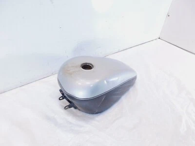 Harley Davidson Sportster XLH 883 1000 1100 y 1200 tanque de gasolina plateado Foto 1 de 4