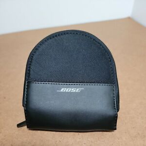 Authentic Bose Headphone Case Black With Felt Divider Inside 