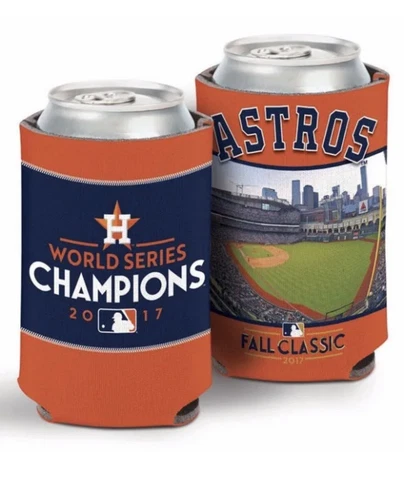 Houston Astros 2017 World Series Champions WinCraft Minute Maid Park Can Cooler Cover