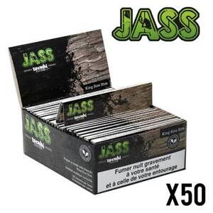 JASS SLIM Brown 50 Carnets (Non Blanchi) 