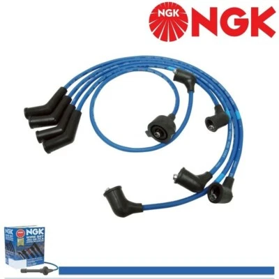 Juego de cables de encendido NGK para Honda Civic L4-1,3 L 1986-1987 Foto 1 de 4