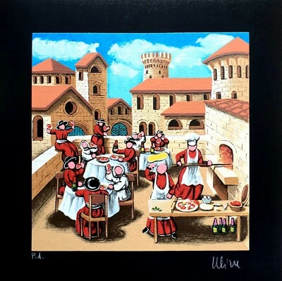 Ulisse - Serigrafia originale P.A. firmata - Immagine 1 di 3