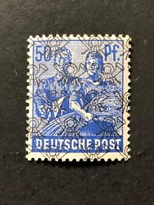 Stamp Germany 1948 Allied Occupation Net Overprint 50 Pfennig MNH - Picture 1 of 2