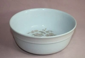 DENBY TAZÓN PARA SERVIR 7" AZUL NORMANÍA Y ADOBE ROSA PATRÓN GRES INGLATERRA - Imagen 1 de 5