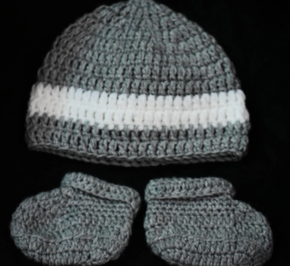 Bebé Niño Niña Ropa Tejida Recién Nacido Foto Crochet Disfraz Fotografía Utilería Conjunto Foto 1 de 4