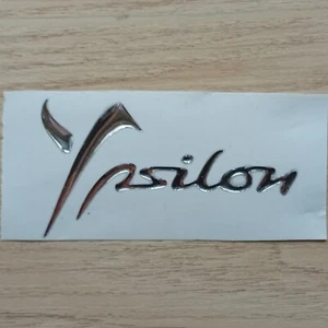 Adesivo resinato 3D logo Lancia Ypsilon Chrome - Imagen 1 de 7