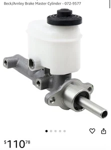 Beck/Arnley Brake Master Cylinder - 072-9577 - Picture 1 of 3