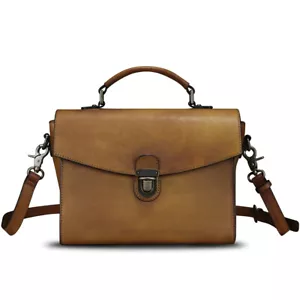 Shoulder Bag Women Genuine Leather Crossbody Bag Fashion Real Leather Handbags - Picture 1 of 20