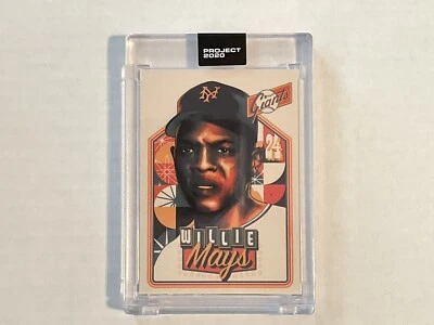 Topps PROJECT 2020 Card 365 - 1952 Willie Mays by Matt Taylor - Print Run: 1600 - Image 1 of 2