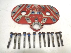 1999 Polaris RMK 600 Engine Cylinder Head Cover w Bolts 5630890-093 - Picture 1 of 8