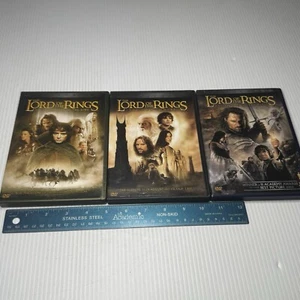 Lord of the Rings Complete Trilogy DVDs Widescreen, Individual DVDs Part 1 2 3 - Picture 1 of 11