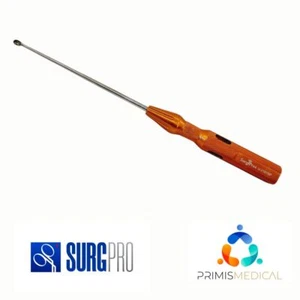 Surgpro U-2181SP Chroma-Line Micro Spinal Cureta Recta Talla 1 Naranja 9-1/4" - Imagen 1 de 4