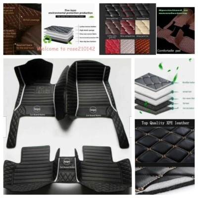 For Toyota Venza 2008-2016 Car Floor Mats Luxury Custom Carpets Cargo Liners New Foto 1 de 4