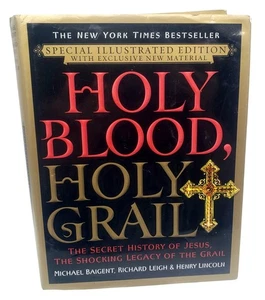 Holy Blood Holy Grail Illustrated Hardcover Book Leigh & Lincoln 2005 Vintage - Imagen 1 de 11