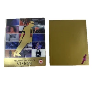 Michael Jackson's Vision 3-Disc DVD Boxset & Booklet Special Edition Region Free - Picture 1 of 17