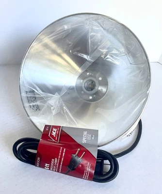 NEW - ACE,  250 Watt Brooder Heat Lamp Aluminum Reflector, 6ft cord - 30714 - Image 1 of 4