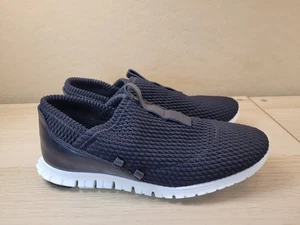 Zapatillas deportivas Cole Haan ZeroGrand tejidas acolchadas negras W12369 para mujer talla 7 B - Imagen 1 de 8