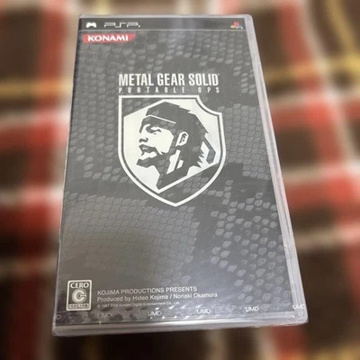 Metal Gear Solid Portable Ops PSP 20th Anniversary Limited Japan New Sealed - Image 1 of 3