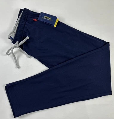NEW RALPH LAUREN Size M Men's Pajama Lounge Pant Navy Jersey SUPREME COMFORT - Image 1 of 4