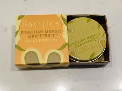 ⭐️PACIFICA бразильский манго грейпфрут твердый духи 0,33 унций - Изображение 1 из 4