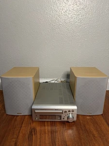 Denon UD-M31 CD Stereo Receiver w/ Denon Mission SCM51 Speakers Complete Set - Picture 1 of 12