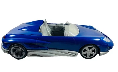 "Vehículo de juguete raro vintage Mattel Max Steel MX48 turbo y cohete blaster coche 12""" Foto 1 de 4