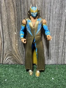 Sin Cara WWE Wrestling Figure Elite Mattel Series 15 Blue Gold 2011 Rare - Picture 1 of 3
