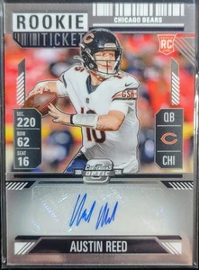 2024 Panini Contenders Optic Football Rookie Ticket Autographs Austin Reed #158 - Picture 1 of 2