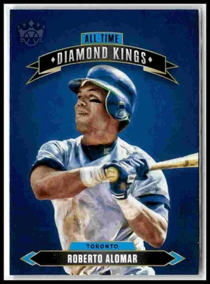 2020 Panini Diamond Kings #ATDK-29 Roberto Alomar All-Time Diamond Kings - Image 1 of 2