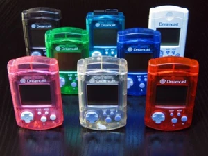 Sega Dreamcast OEM VMU Unidad de Memoria Visual Controlador Accesorio ¡Elige un Color! - Imagen 1 de 7