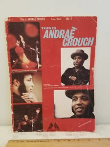 1969 This is Andrae Crouch Sheet Music Piano Vocal Broken Vessel - Picture 1 of 3