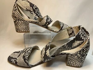 AGL Attilio Giusti Liombruni Sandalen Snake/Python Leder 38,5/8,5 #N613042 NEU - Bild 1 von 10