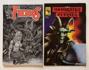 FIENDS #0 Fathom Press 1993 Rare/Rarität One-Shot NM/M & MOTORBIKE PUPPIES Issue #1 - Bild 1 von 16
