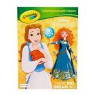 Crayola  Bendon Disney Princess Coloring Book with Stickers 96 Pages Ul - GOOD