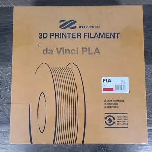 XYZprinting da Vinci PLA 3kg ROT 1,75mm Filamentspule mit NFC Tag - Neu - Bild 1 von 5