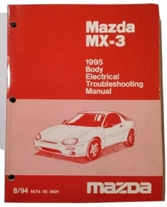 1995 Mazda MX-3 Electrical Troubleshooting Manual Second Edition - Picture 1 of 2