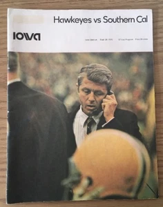 1970 Iowa vs. Southern Cal Football Programm - Bild 1 von 2