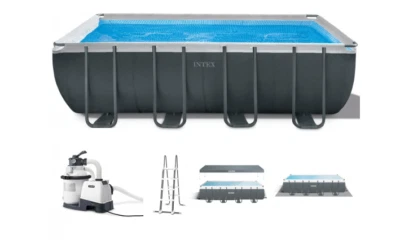 Intex Pool XTR Ultra Frame Pool Set 549 x 274 x 132 / 26356 + Salzwassersystem - Bild 1 von 4