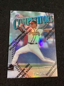 1997 Finest Baseball Tom Glavine Competitors Uncommon Refractor 