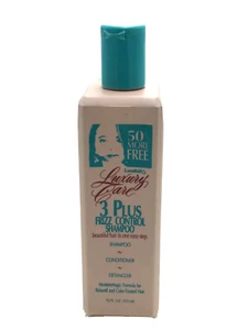 Lustrasilk 3 in 1 Shampoo Conditioner Detangler Hair Frizz Control 12 fl oz VTG - Picture 1 of 5